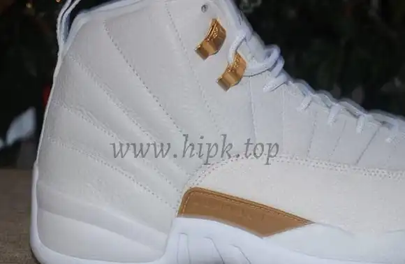 Authentic Air Jordan 12 OVO White Release Version （Nike pairs）