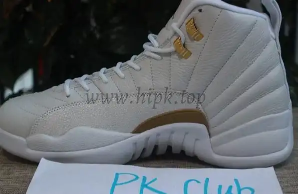 Authentic Air Jordan 12 OVO White Release Version （Nike pairs）