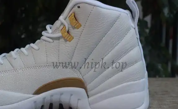 Authentic Air Jordan 12 OVO White Release Version （Nike pairs）