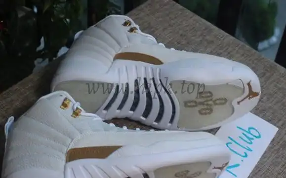 Authentic Air Jordan 12 OVO White Release Version （Nike pairs）