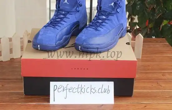 Authentic Air jordan 12 Premium Deep Royal Blue