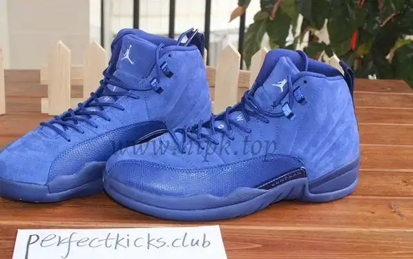 Authentic Air jordan 12 Premium Deep Royal Blue