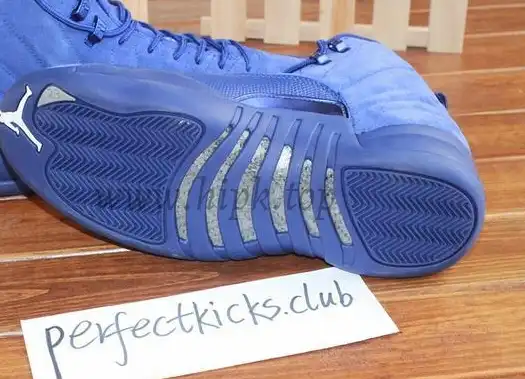 Authentic Air jordan 12 Premium Deep Royal Blue