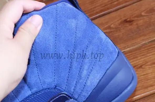 Authentic Air jordan 12 Premium Deep Royal Blue