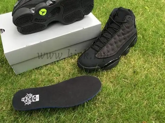 Authentic Air Jordan 13 Retro Black Cat with 3M