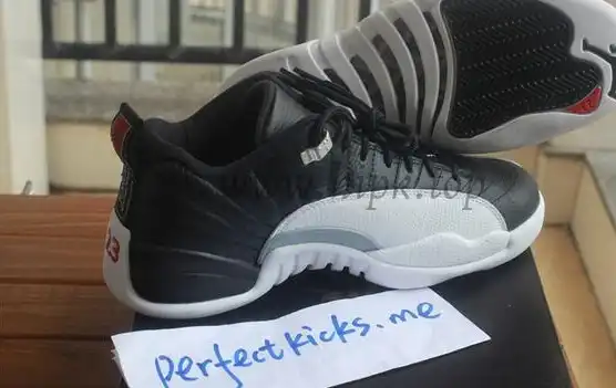 Authentic Air Jordan 12 Low “Playoff”