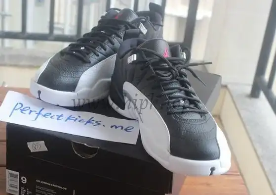 Authentic Air Jordan 12 Low “Playoff”