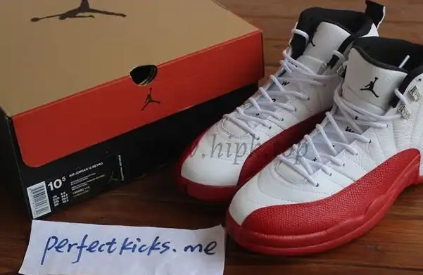 Authentic Air Jordan 12 Retro “Cherry”Rising Sun