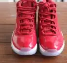 Authentic Air Jordan 11 Low Red Suede