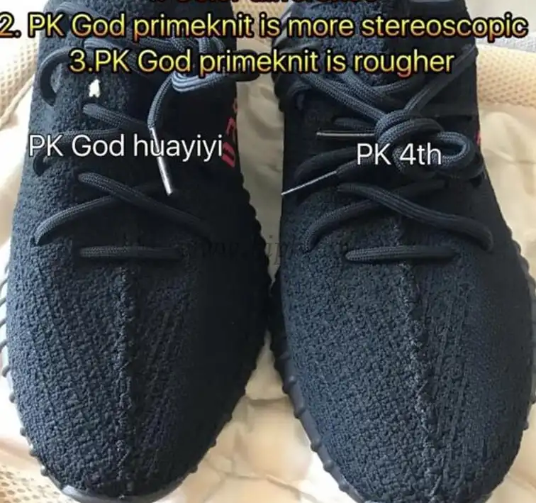 PK GOD YEEZY 350 V2 Bred WITH REAL PREMEKNIT FROM HUAYIYI WHICH OFFER PRIMEKNIT TO ADIDAS DIRECTLY