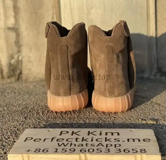 PK God Yeezy 750 Grey gum real suede and shape (real quality)