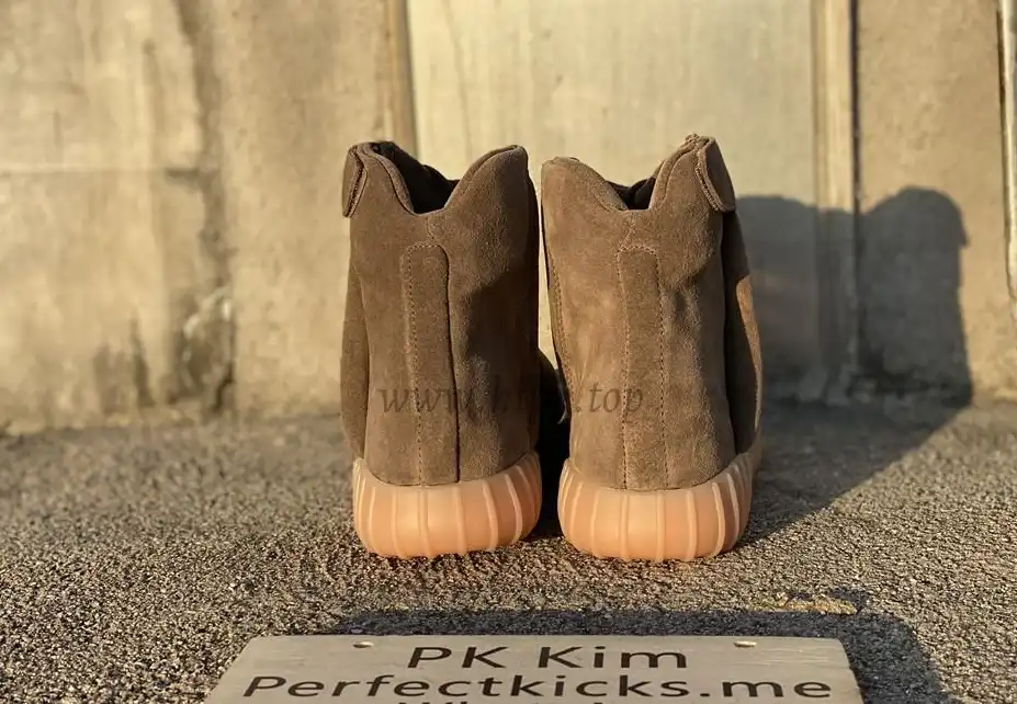 PK God Yeezy 750 Chocolate Brown real suede and shape (real quality)