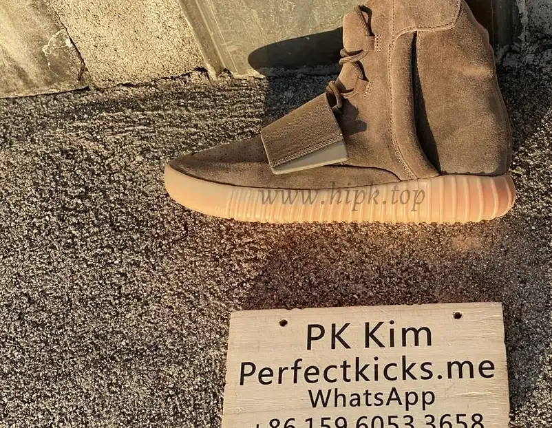 PK God Yeezy 750 Chocolate Brown real suede and shape (real quality)