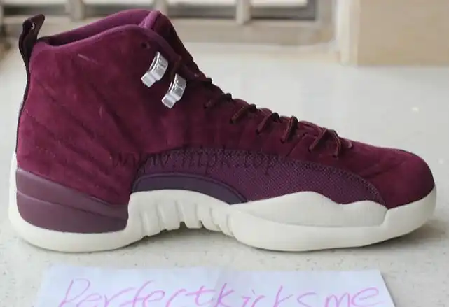 Authentic Air Jordan 12 “Bordeaux”