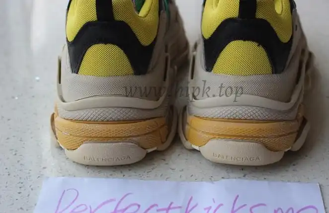 GOD Paris TRIPLE S TRAINER YELLOW YELLOW GREEN