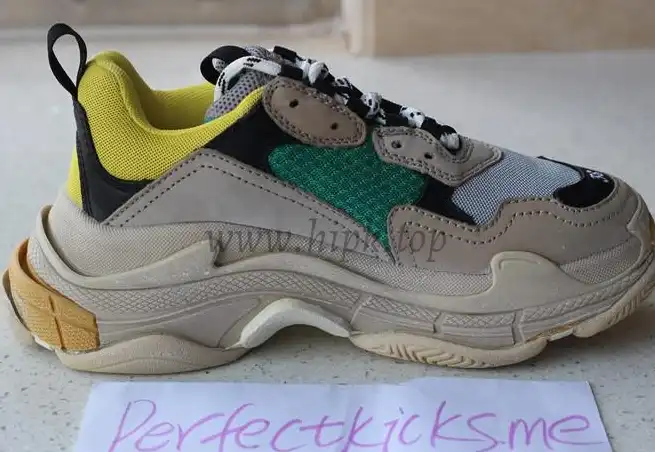 GOD Paris TRIPLE S TRAINER YELLOW YELLOW GREEN