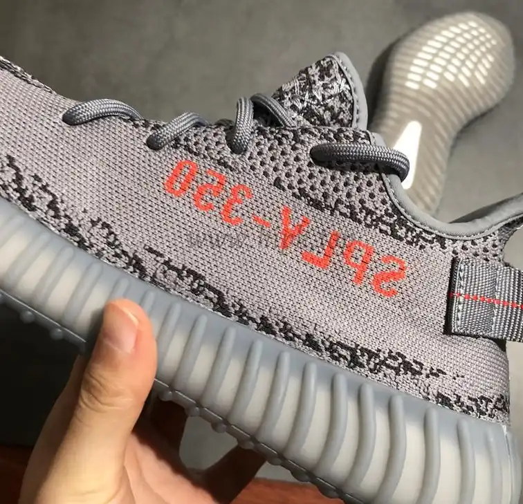 PK God Yeezy 350 V2 DGH Solid Grey WITH REAL PREMEKNIT FROM HUAYIYI WHICH OFFER PRIMEKNIT TO ADIDAS DIRECTLY