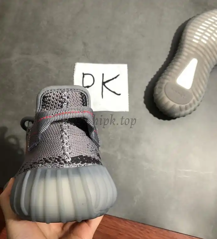 PK God Yeezy 350 V2 DGH Solid Grey WITH REAL PREMEKNIT FROM HUAYIYI WHICH OFFER PRIMEKNIT TO ADIDAS DIRECTLY