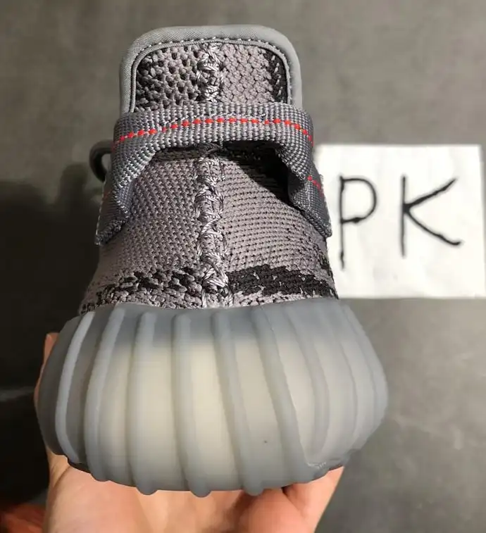 PK God Yeezy 350 V2 DGH Solid Grey WITH REAL PREMEKNIT FROM HUAYIYI WHICH OFFER PRIMEKNIT TO ADIDAS DIRECTLY