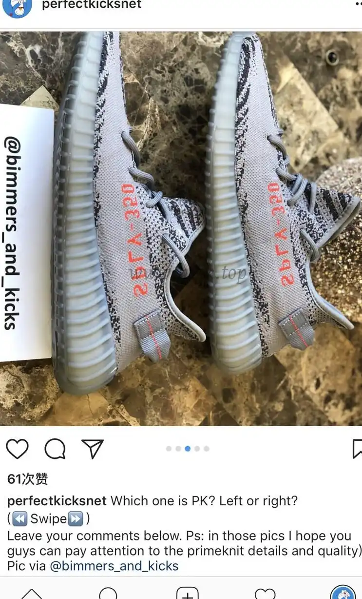 PK God Yeezy 350 V2 DGH Solid Grey WITH REAL PREMEKNIT FROM HUAYIYI WHICH OFFER PRIMEKNIT TO ADIDAS DIRECTLY