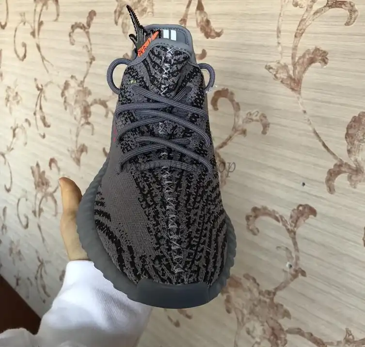 PK God Yeezy 350 V2 DGH Solid Grey WITH REAL PREMEKNIT FROM HUAYIYI WHICH OFFER PRIMEKNIT TO ADIDAS DIRECTLY