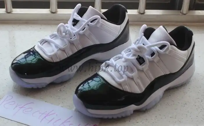 Nike pairs Air Jordan 11 Low “Emerald”