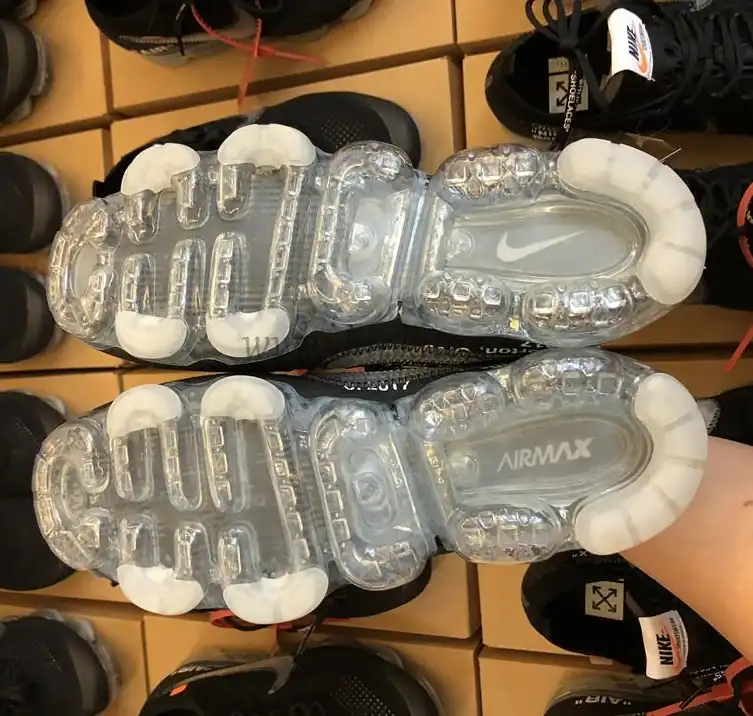 PK God OFF–WHITE x Nike Air VaporMax “Black” ready to ship