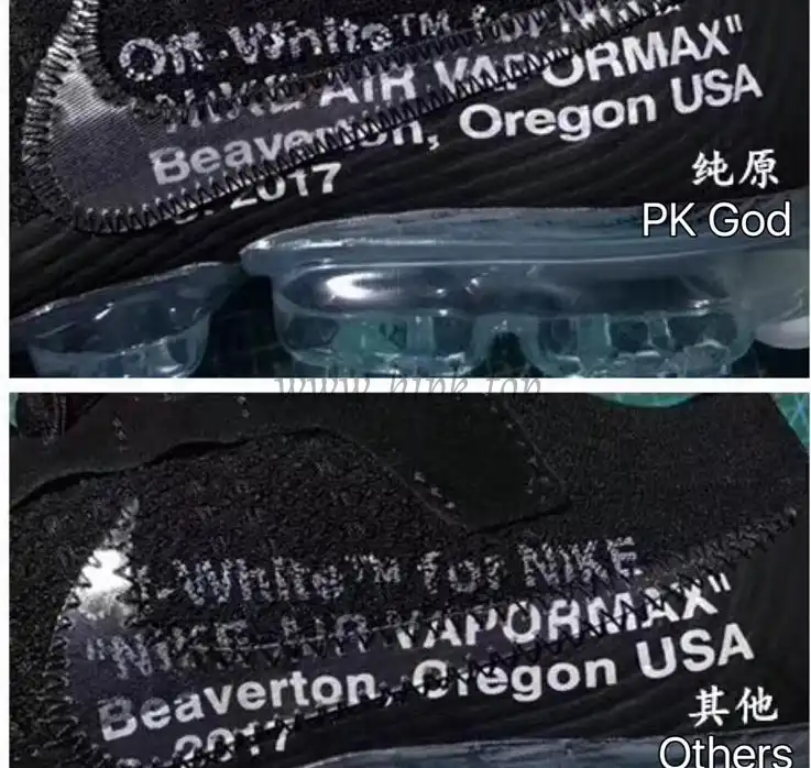 PK God OFF–WHITE x Nike Air VaporMax “Black” ready to ship