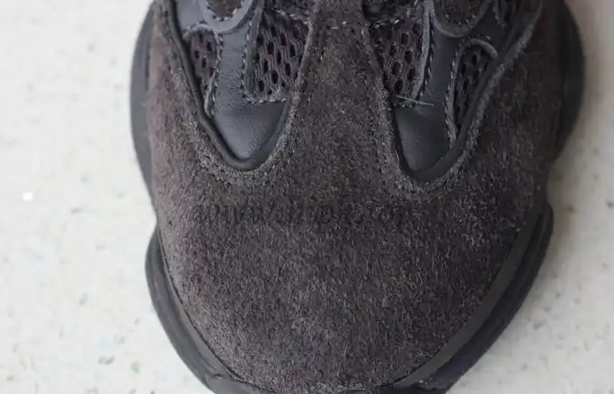 God Yeezy 500 Shadow Black retail sample version ready to ship