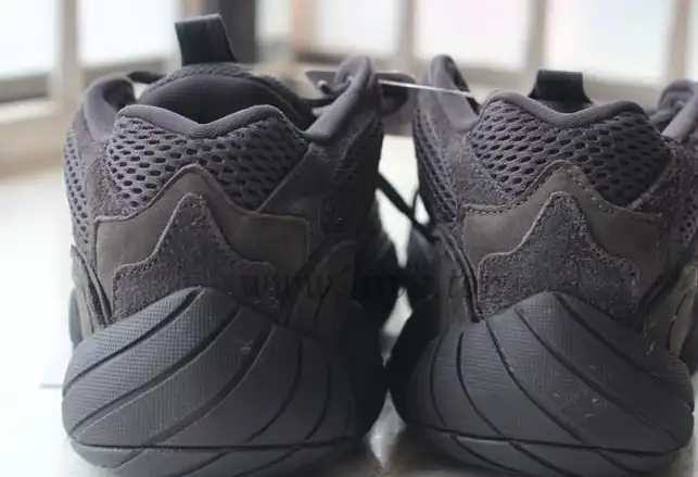 God Yeezy 500 Shadow Black retail sample version ready to ship