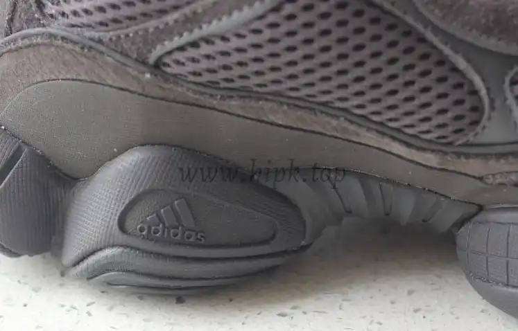 God Yeezy 500 Shadow Black retail sample version ready to ship