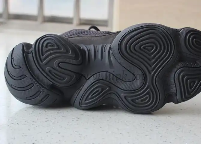 God Yeezy 500 Shadow Black retail sample version ready to ship