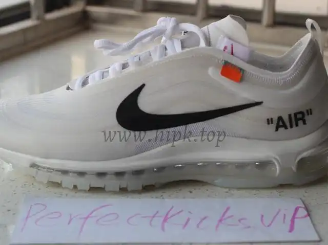 God Nike Air Max 97 OG “Off White” retail materials