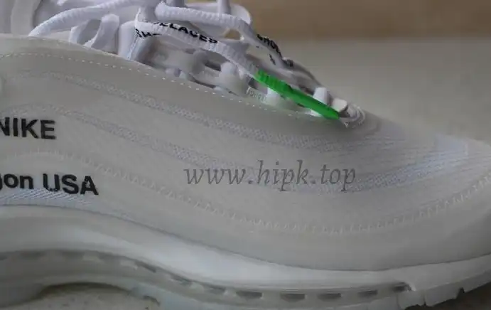 God Nike Air Max 97 OG “Off White” retail materials