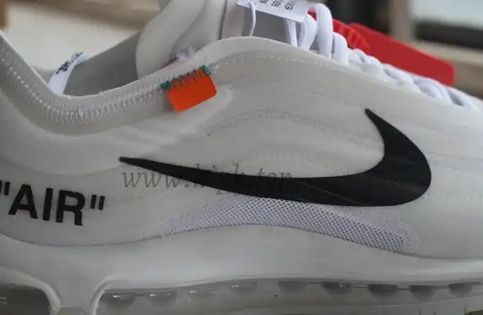 God Nike Air Max 97 OG “Off White” retail materials