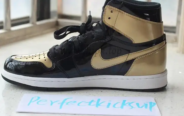 PK God Air Jordan 1 Gold toe best version