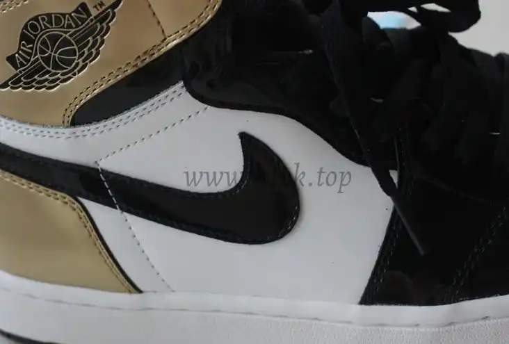 PK God Air Jordan 1 Gold toe best version