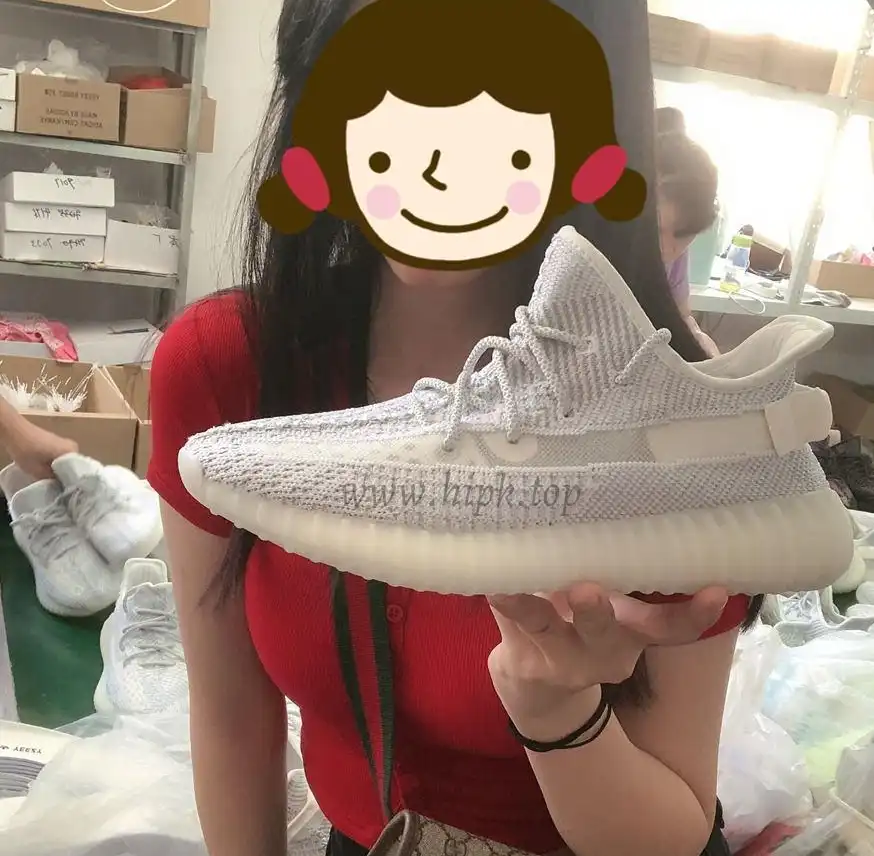 GOD YEEZY 350 V2 STATICWITH REAL PREMEKNIT FROM HUAYIYI WHICH OFFER PRIMEKNIT TO ADIDAS DIRECTLY READY