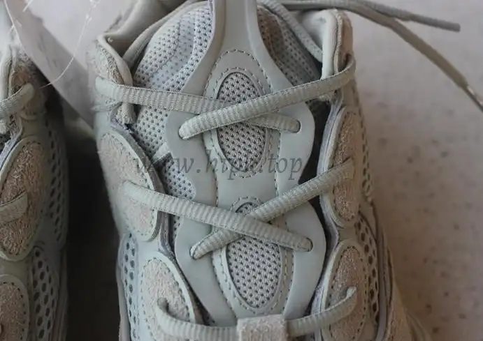 God Yeezy 500 Salt EE7287 retail sample version ready