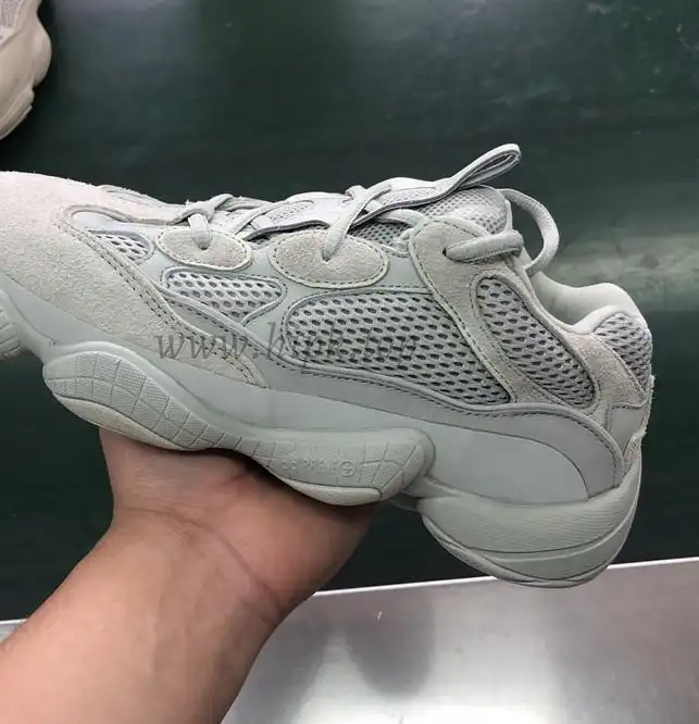 God Yeezy 500 Salt EE7287 retail sample version ready