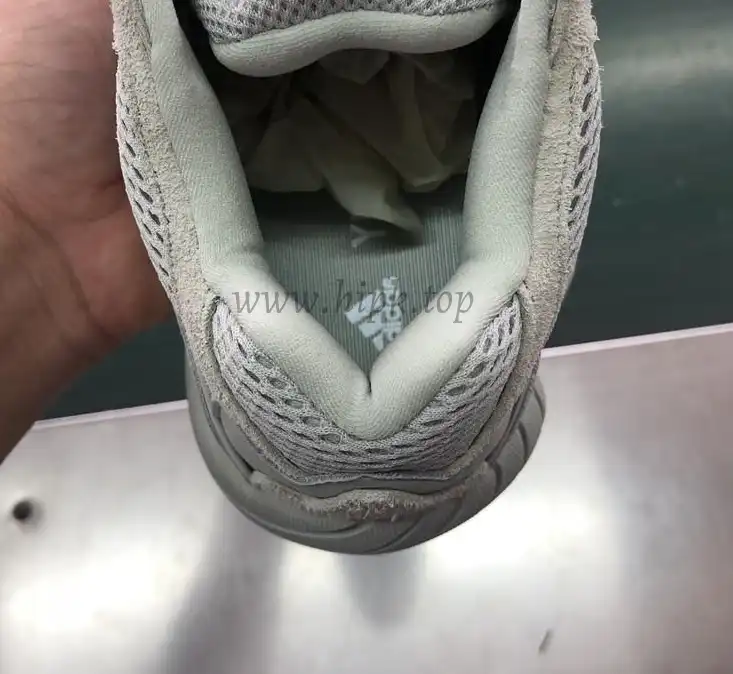 God Yeezy 500 Salt EE7287 retail sample version ready