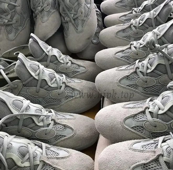 God Yeezy 500 Salt EE7287 retail sample version ready