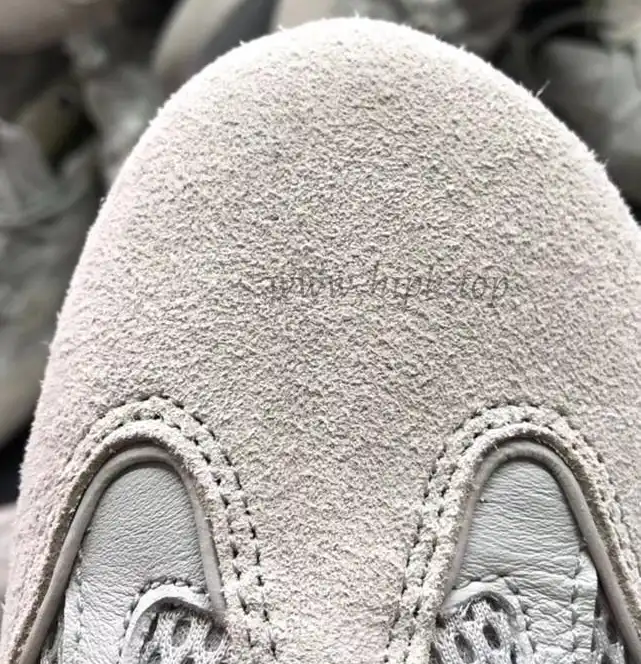 God Yeezy 500 Salt EE7287 retail sample version ready