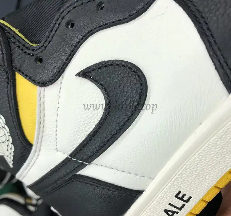 PK GOD AIR JORDAN 1 NRG “NO L’S” NOT FOR RESALE Yellow BEST RETAIL VERSION IN THE MARKET READY TO SHIP