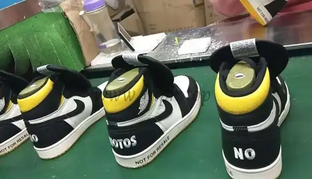 PK GOD AIR JORDAN 1 NRG “NO L’S” NOT FOR RESALE Yellow BEST RETAIL VERSION IN THE MARKET READY TO SHIP