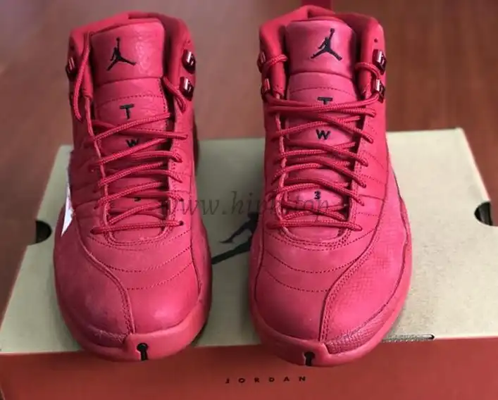 PK God Air Jordan 12 “Bulls”retail leather