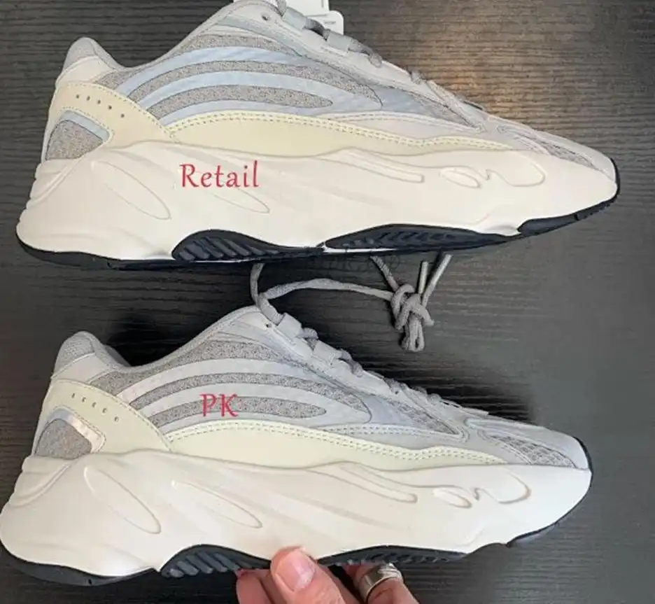 PK God YEEZY BOOST WAVE RUNNER 700 V2 STATIC FULL REFLECTIVE 3M Huayiyi retail version ready to ship