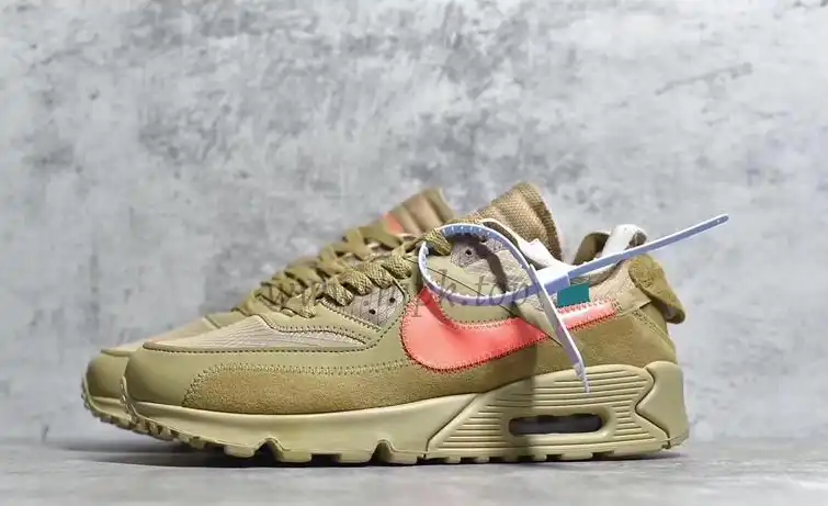 PK GOD Off-White x Nike Air Max 90 Desert Ore ready to ship