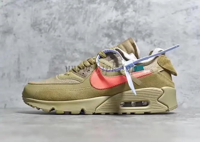 PK GOD Off-White x Nike Air Max 90 Desert Ore ready to ship