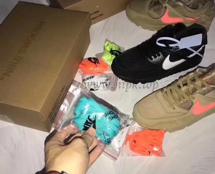 PK GOD Off-White x Nike Air Max 90 Desert Ore ready to ship